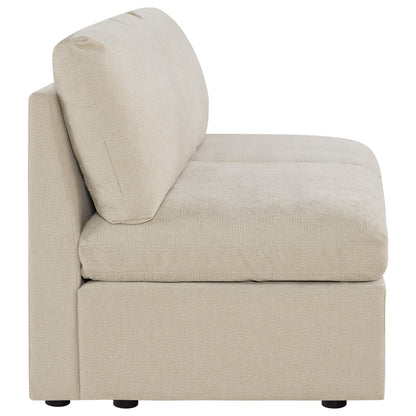 Jonathan Modern Cozy Chenille Sofa Armless Chair