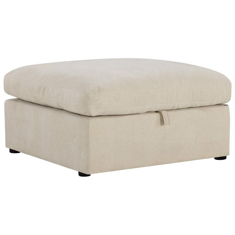Jonathan Modern Cozy Chenille Sofa Ottoman
