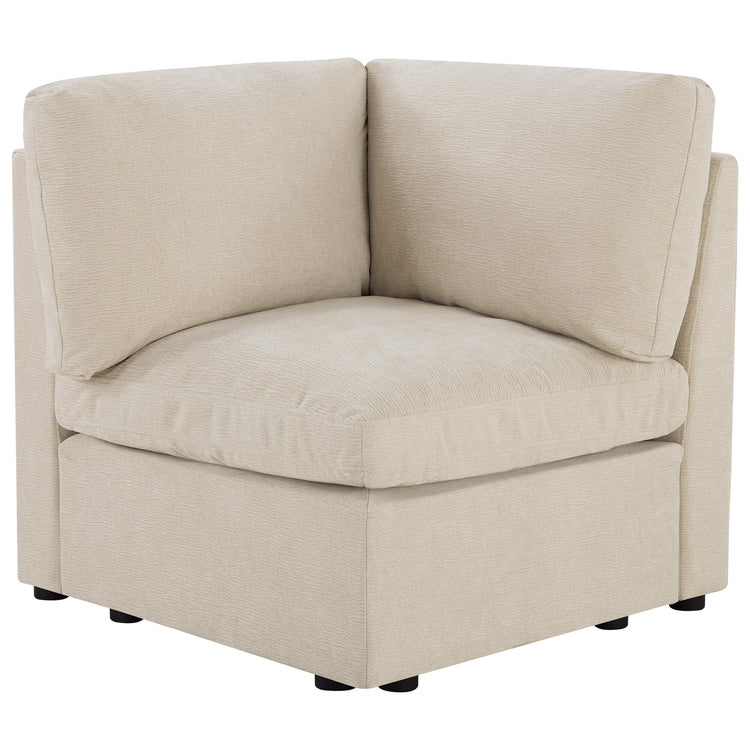 Jonathan Modern Cozy Chenille Corner Seat