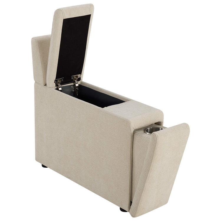 Jonathan Modern Cozy Chenille Console Table