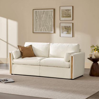 Jonathan Modern Cozy Chenille 2-seat Sofa