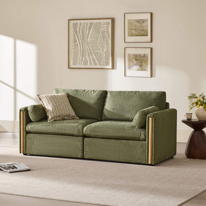 Jonathan Modern Cozy Chenille 2-seat Sofa