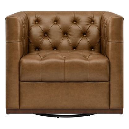 Jules Modern Tufted Swivel Accent Chair