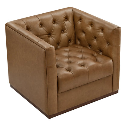 Jules Modern Tufted Swivel Accent Chair