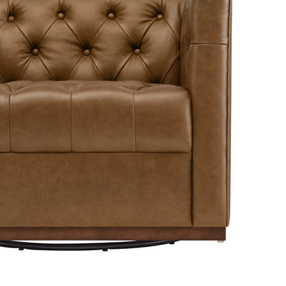 Jules Modern Tufted Swivel Accent Chair