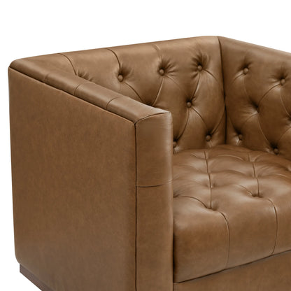 Jules Modern Tufted Swivel Accent Chair