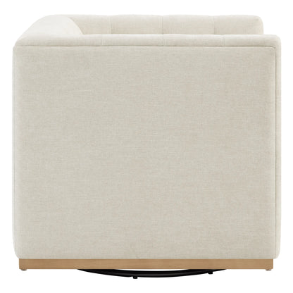 Jules Modern Tufted Swivel Accent Chair