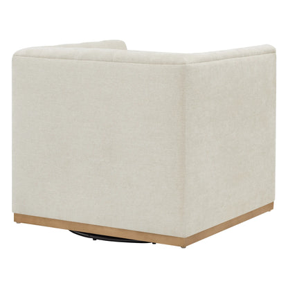 Jules Modern Tufted Swivel Accent Chair
