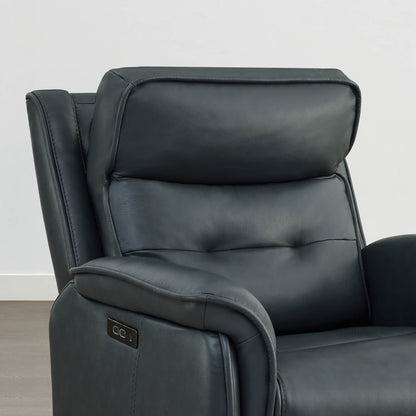 Katia Genuine Leather Zero Gravity Power Recliner with Power Headrest