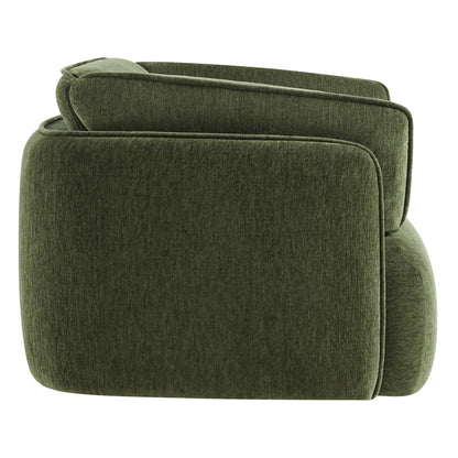 Lauren Feather Filled Swivel Oversized Armchair