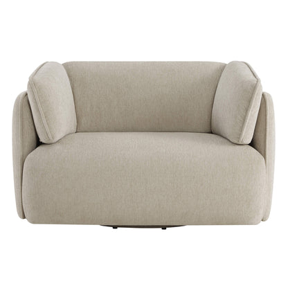 Lauren Feather Filled Swivel Oversized Armchair