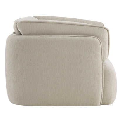 Lauren Feather Filled Swivel Oversized Armchair