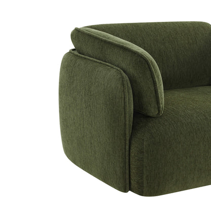 Lauren Feather Filled Swivel Oversized Armchair