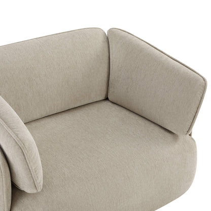 Lauren Feather Filled Swivel Oversized Armchair