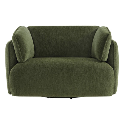 Lauren Feather Filled Swivel Oversized Armchair