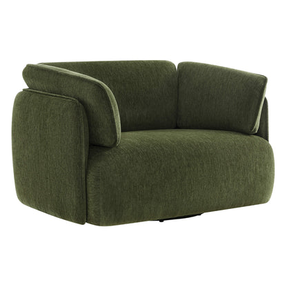 Lauren Feather Filled Swivel Oversized Armchair