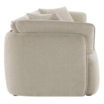 Lauren Modern Wraparound 3-Seater Sofa with Feather Filling