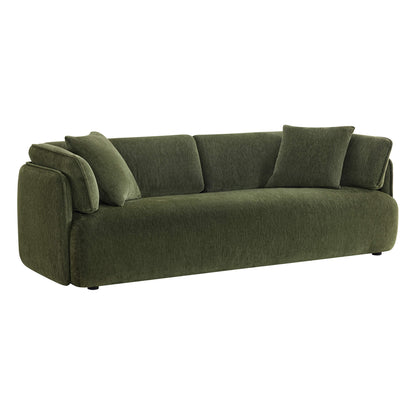 Lauren Modern Wraparound 3-Seater Sofa with Feather Filling