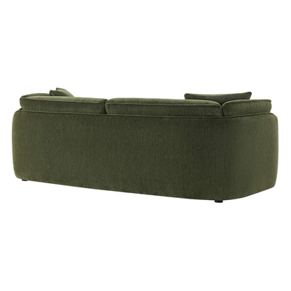 Lauren Modern Wraparound 3-Seater Sofa with Feather Filling