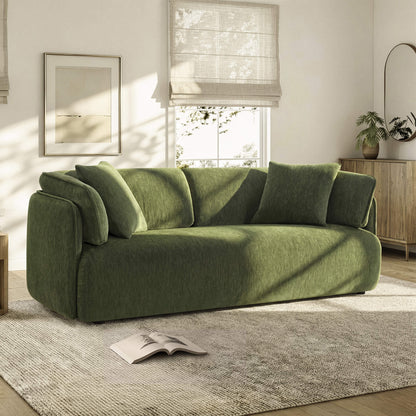 Lauren Modern Wraparound 3-Seater Sofa with Feather Filling