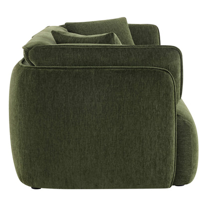 Lauren Modern Wraparound 3-Seater Sofa with Feather Filling