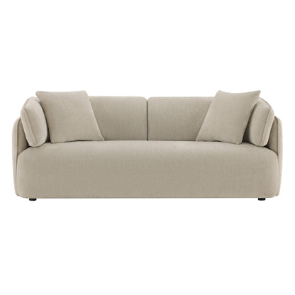 Lauren Modern Wraparound 3-Seater Sofa with Feather Filling