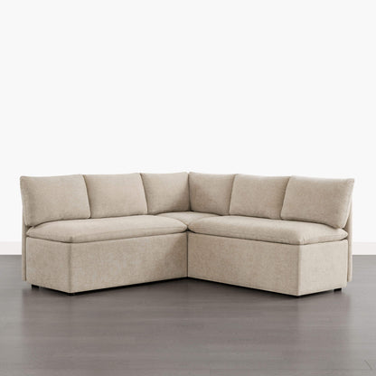 Lila 5-Seat Dining Banquette with Storage