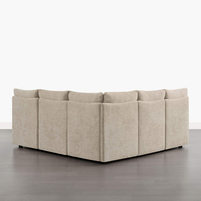Lila 5-Seat Dining Banquette with Storage