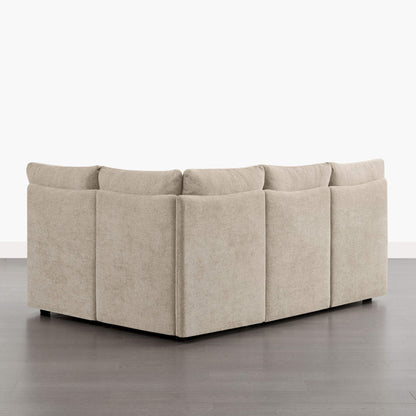 Lila L-Shaped Minimalist Dining Chair with Storage