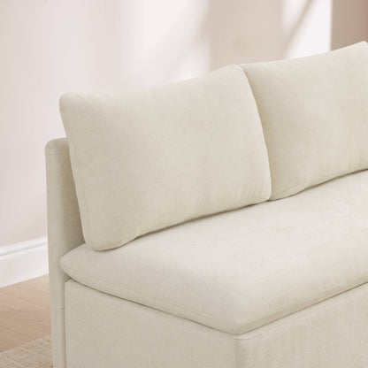 Lila 5-Seat Dining Banquette with Storage