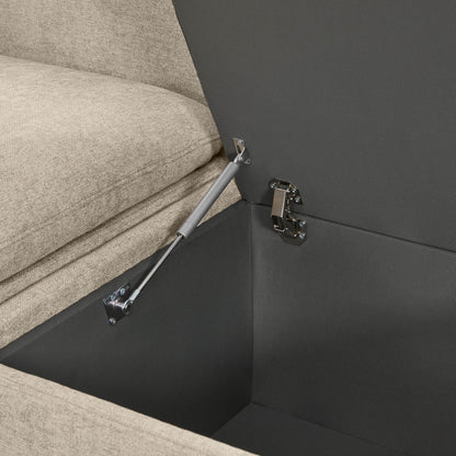 Lila Minimalist Cloud-soft Corner Seat with Storage