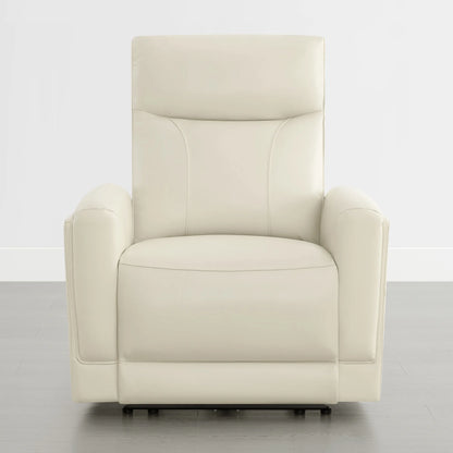 Lopez Genuine Leather Power Recliner with TV & Sleep Modes