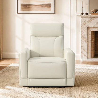 Lopez Genuine Leather Power Recliner with TV & Sleep Modes