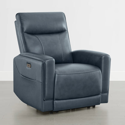 Lopez Genuine Leather Power Recliner with TV & Sleep Modes