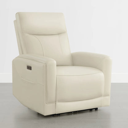 Lopez Genuine Leather Power Recliner with TV & Sleep Modes
