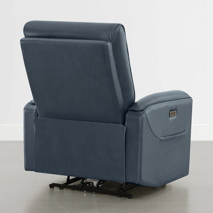 Lopez Genuine Leather Power Recliner with TV & Sleep Modes