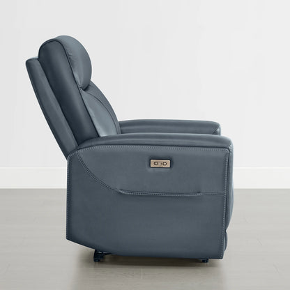 Lopez Genuine Leather Power Recliner with TV & Sleep Modes