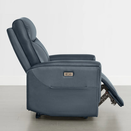 Lopez Genuine Leather Power Recliner with TV & Sleep Modes