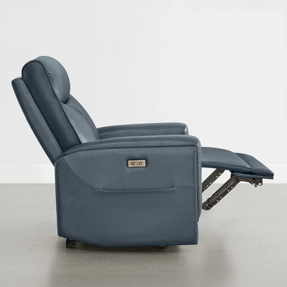 Lopez Genuine Leather Power Recliner with TV & Sleep Modes