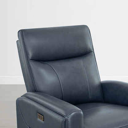 Lopez Genuine Leather Power Recliner with TV & Sleep Modes