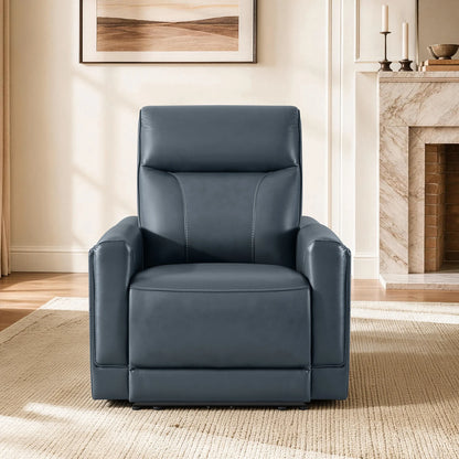 Lopez Genuine Leather Power Recliner with TV & Sleep Modes