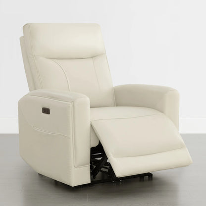 Lopez Genuine Leather Power Recliner with TV & Sleep Modes