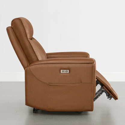 Lopez Genuine Leather Power Recliner with TV & Sleep Modes