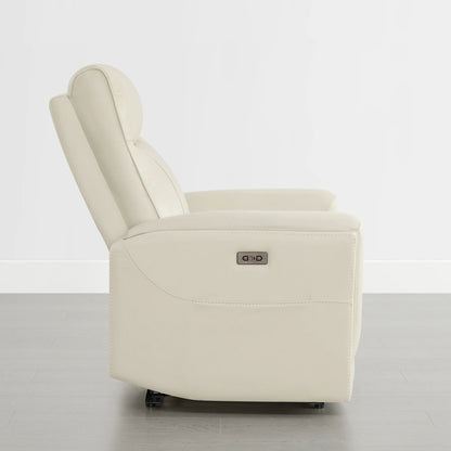Lopez Genuine Leather Power Recliner with TV & Sleep Modes