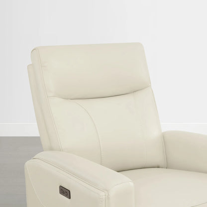 Lopez Genuine Leather Power Recliner with TV & Sleep Modes
