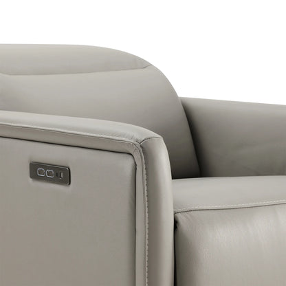 Luca Zero-wall Hugger Leather Power Recliner