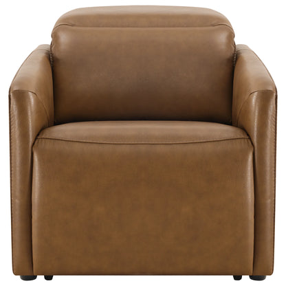 Luca Zero-wall Hugger Leather Power Recliner
