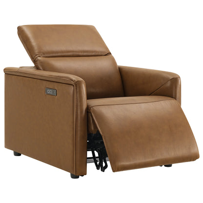 Luca Zero-wall Hugger Leather Power Recliner