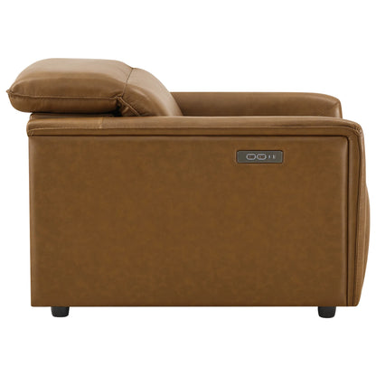 Luca Zero-wall Hugger Leather Power Recliner