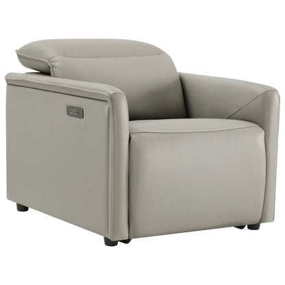 Luca Zero-wall Hugger Leather Power Recliner
